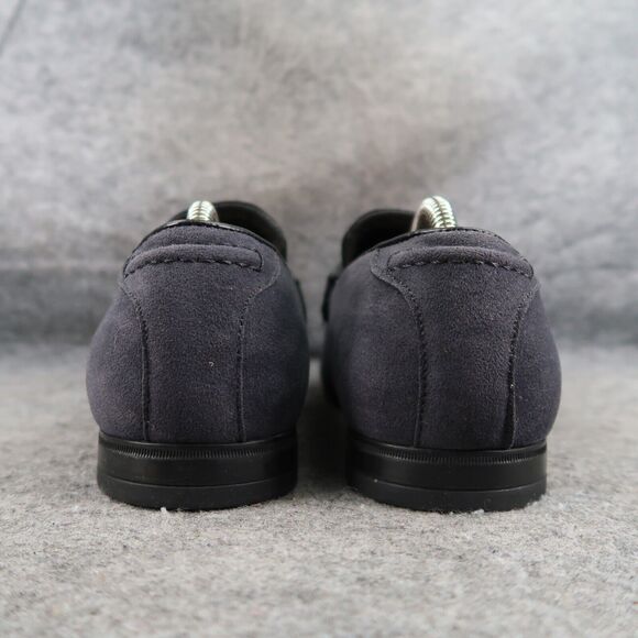 Asos Shoes Men 8 Tassel Loafer Slip On Classic Fashion Casual Slipper Blue Black - Picture 4 of 13